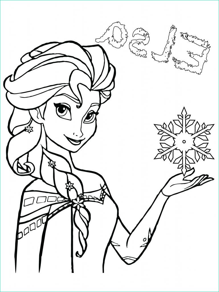 Dessin à Colorier Princesse Impressionnant Stock Elsa Disney Frozen Coloriage De Princesse Gratuit