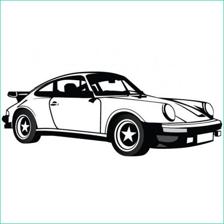 Dessin Car Impressionnant Galerie Porsche 911 Stickers Deco Dessin