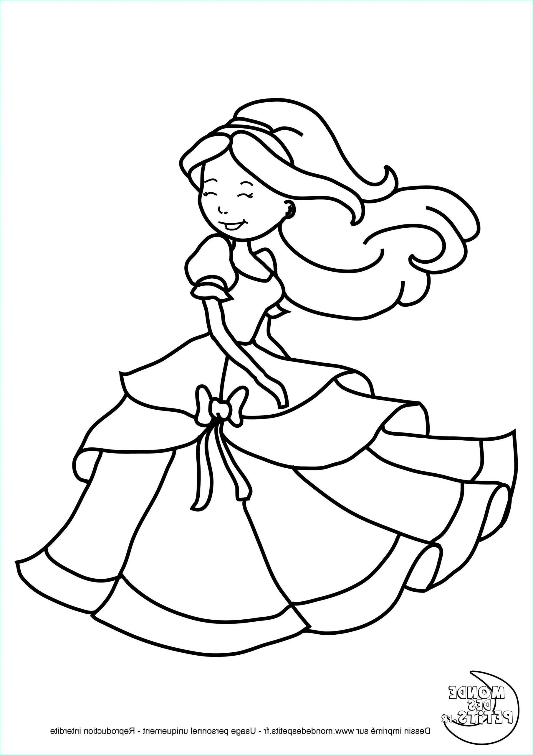 Dessin De Princesse à Imprimer Beau Images 15 Coloriage Robe De Princesse A Imprimer