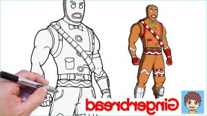 Dessin fornite Bestof Image Ment Dessiner fortnite Gingerbread Facilement – Dessin