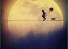 Dessin Funambule Inspirant Stock Lune Funambule
