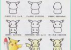 Dessin Par étapes Cool Collection Ment Dessiner Pikachu