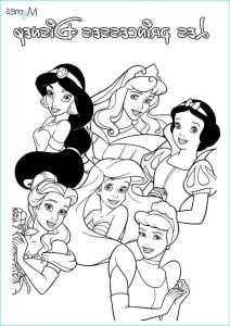 Dessin Princesse Nouveau Photos Coloriage Les Princesses Disney