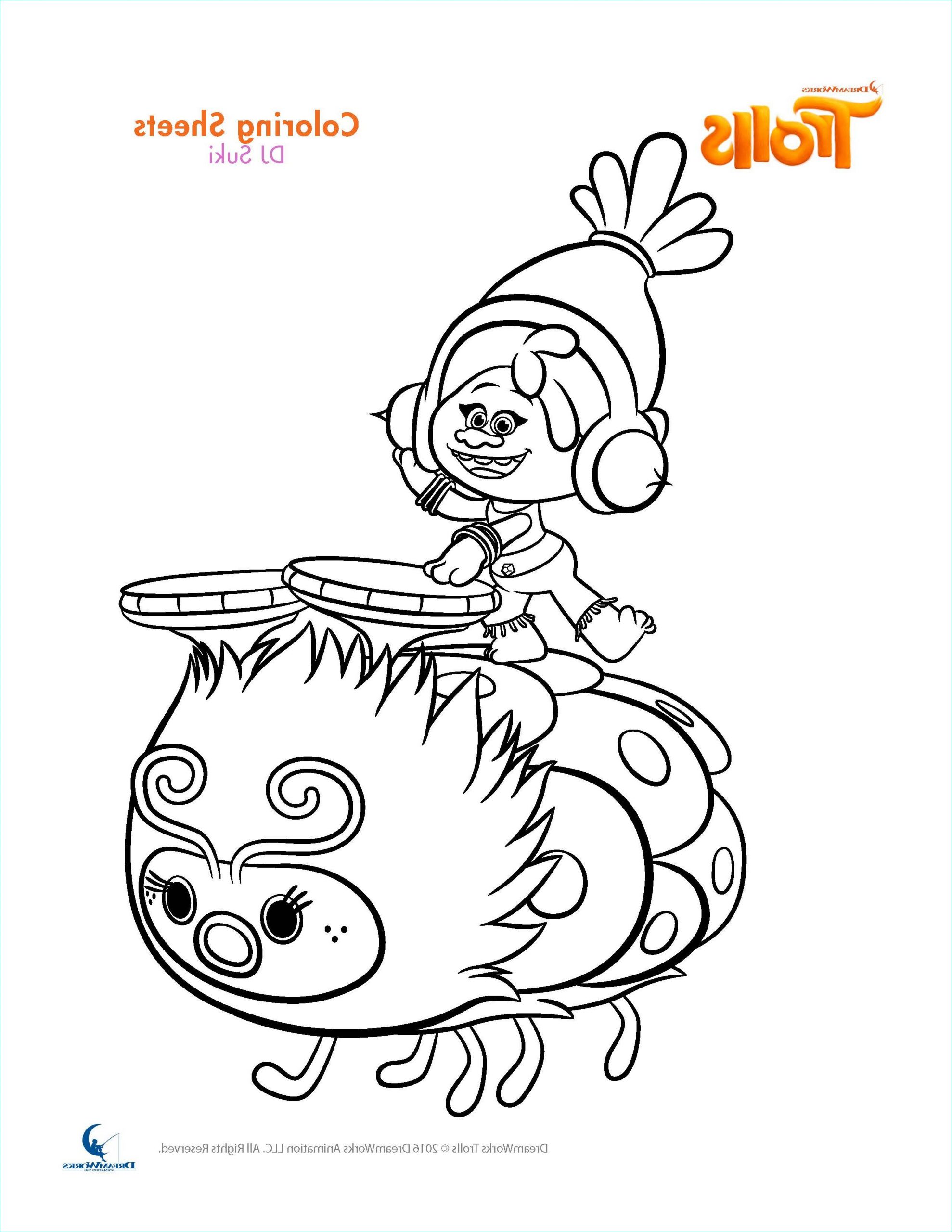 Dessin Trolls Bestof Stock Trolls Coloring Pages and Printable Activity Sheets and A