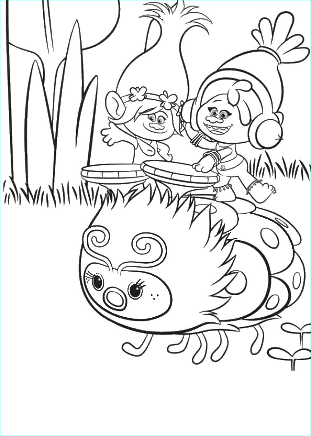 Dessin Trolls Cool Stock Trolls Holiday Movie Coloring Pages