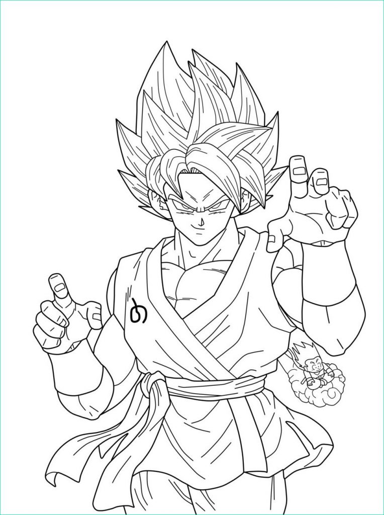 Dragon Ball Super Coloriage Luxe Photos Super Saiyan Blue Goku Coloriage Coloriage 3013