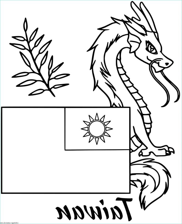 8 Élégant De Drapeau Chine à Colorier Photos Coloriage Coloriage