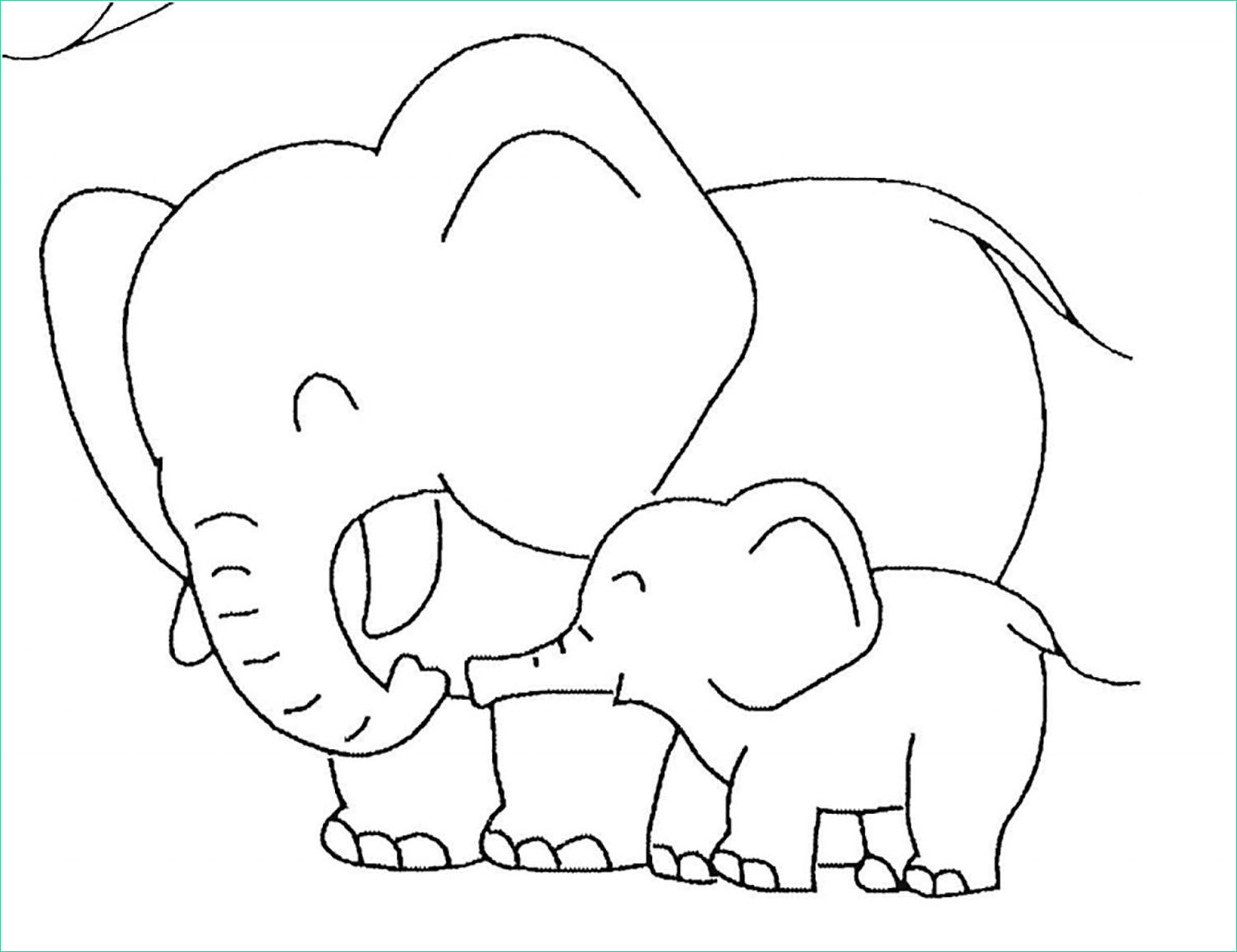 Elephant A Colorier Unique Image Coloriage D éléphant à Imprimer Coloriage D éléphants