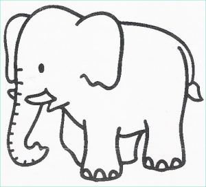 Elephant Dessin Simple Nouveau Images Fiches Maternelles