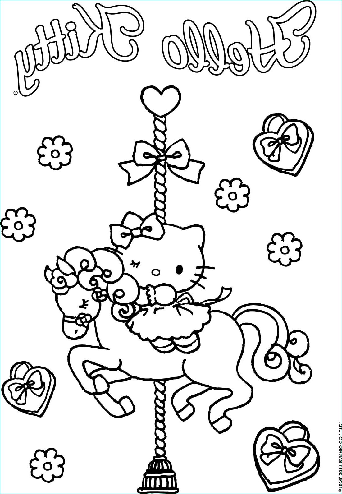 Hello Kitty Coloriage Bestof Stock Desenho Da Hello Kitty Para Imprimir