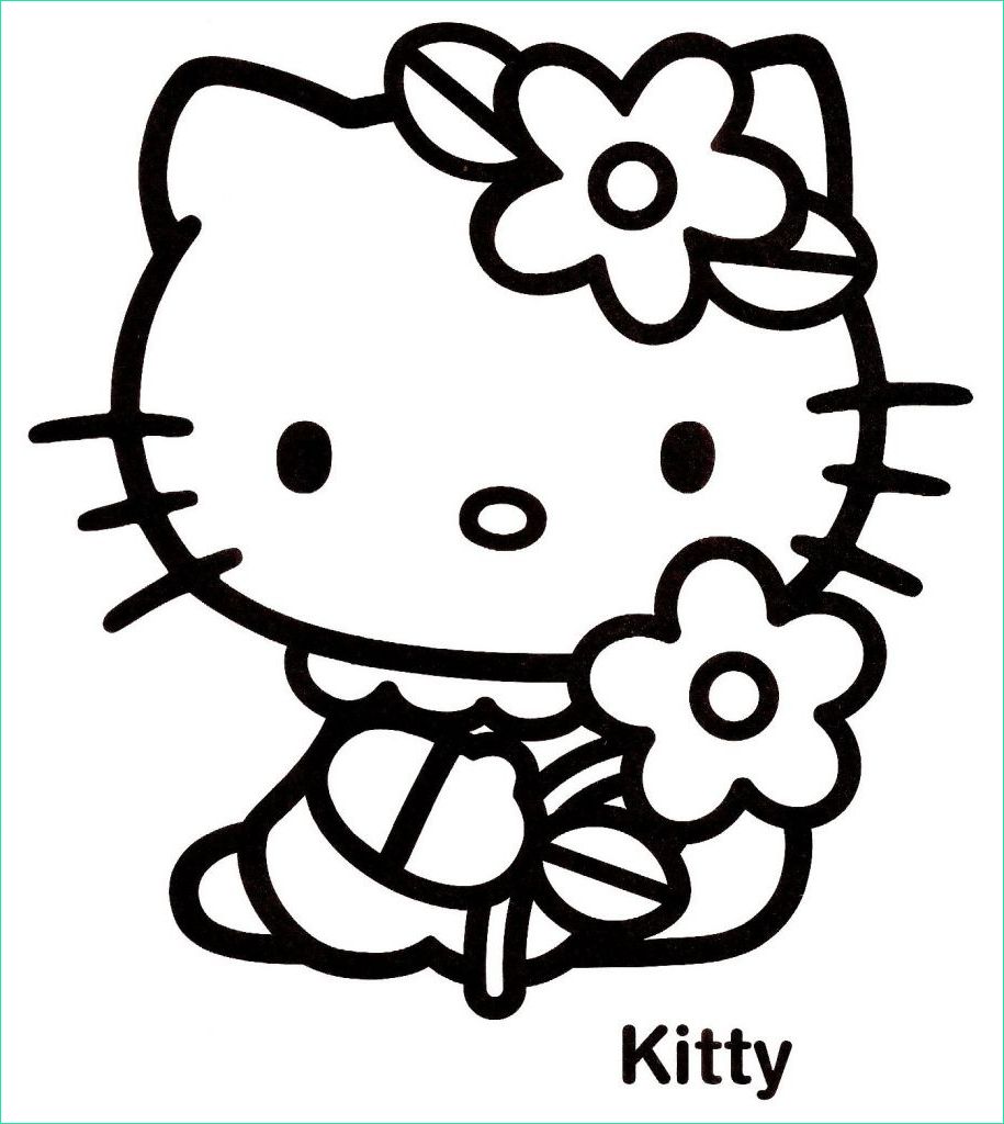 Hello Kitty Dessin Cool Photos Dessin A Imprimer Hello Kitty Inspirant Image Coloriages