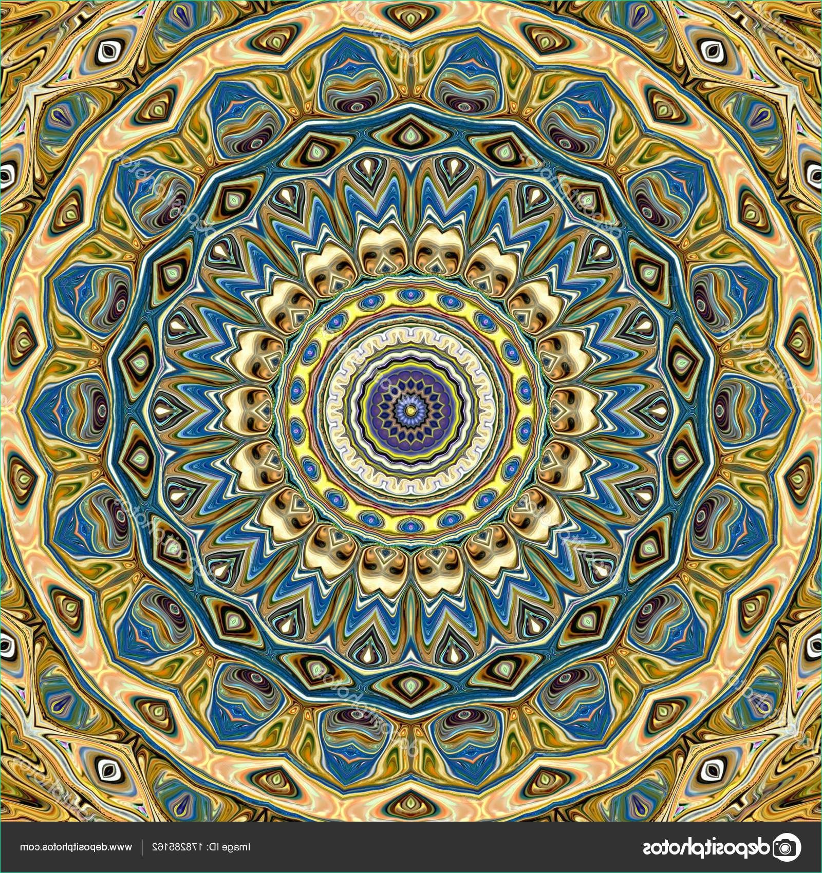 Mandala oriental Inspirant Galerie Unique Mandala oriental Pattern Mystical Motif Abstract