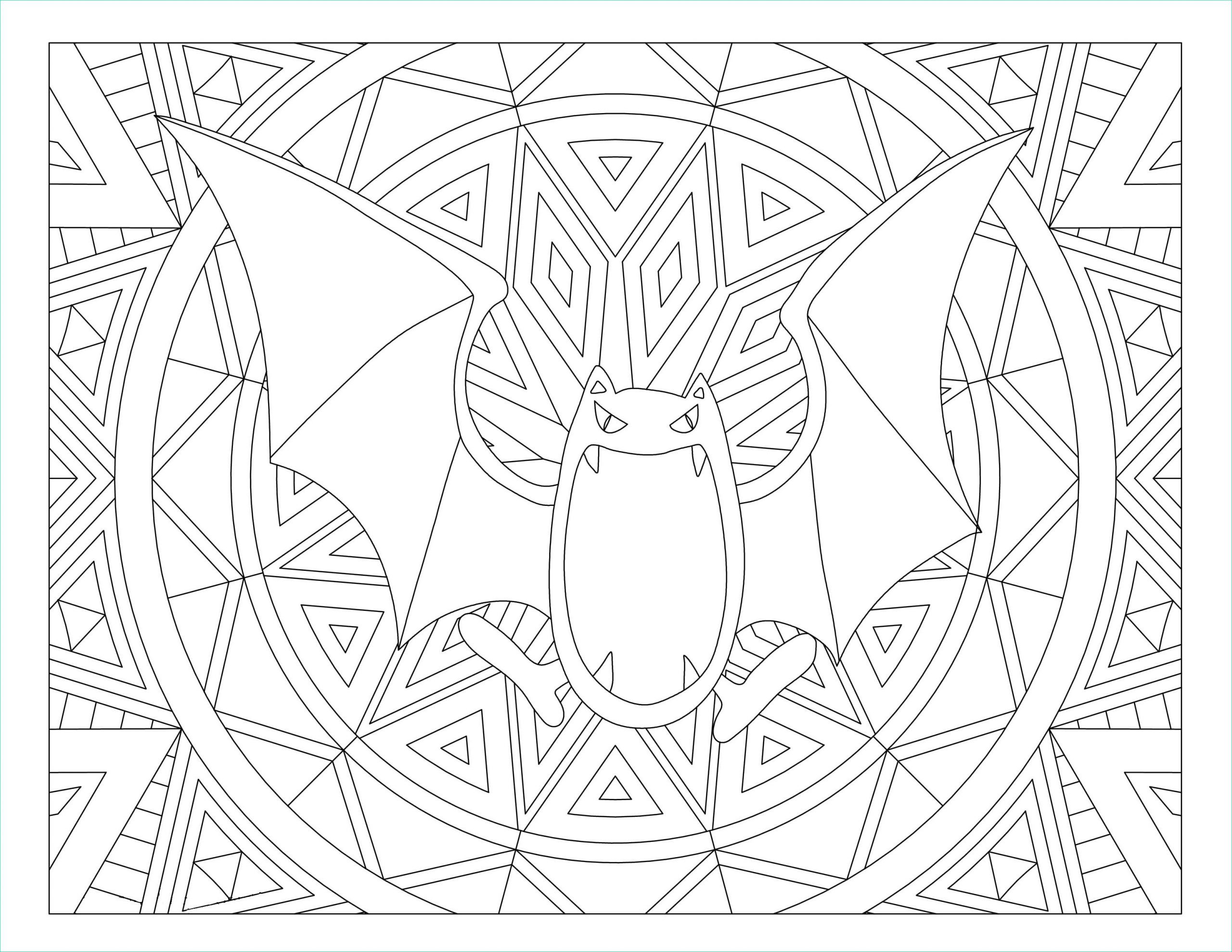 Mandala Pokemon Beau Collection Coloring Pages Mandala Pokemon Print for Free Over 80 Images