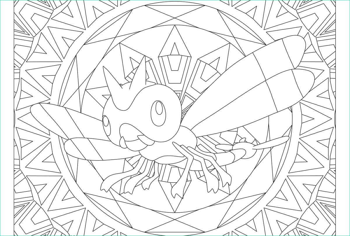 Mandala Pokemon Beau Stock Coloriage Mandala Pokemon Imprimez Gratuitement Plus De