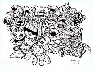 Ogre Coloriage Inspirant Photos Doodle Monsters Doodle Art Doodling Adult Coloring Pages