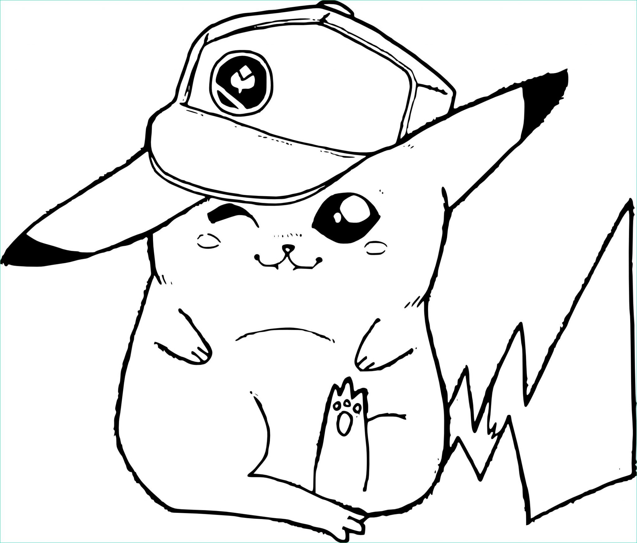 10 Beau De Pikachu à Colorier Photographie - Coloriage : Coloriage