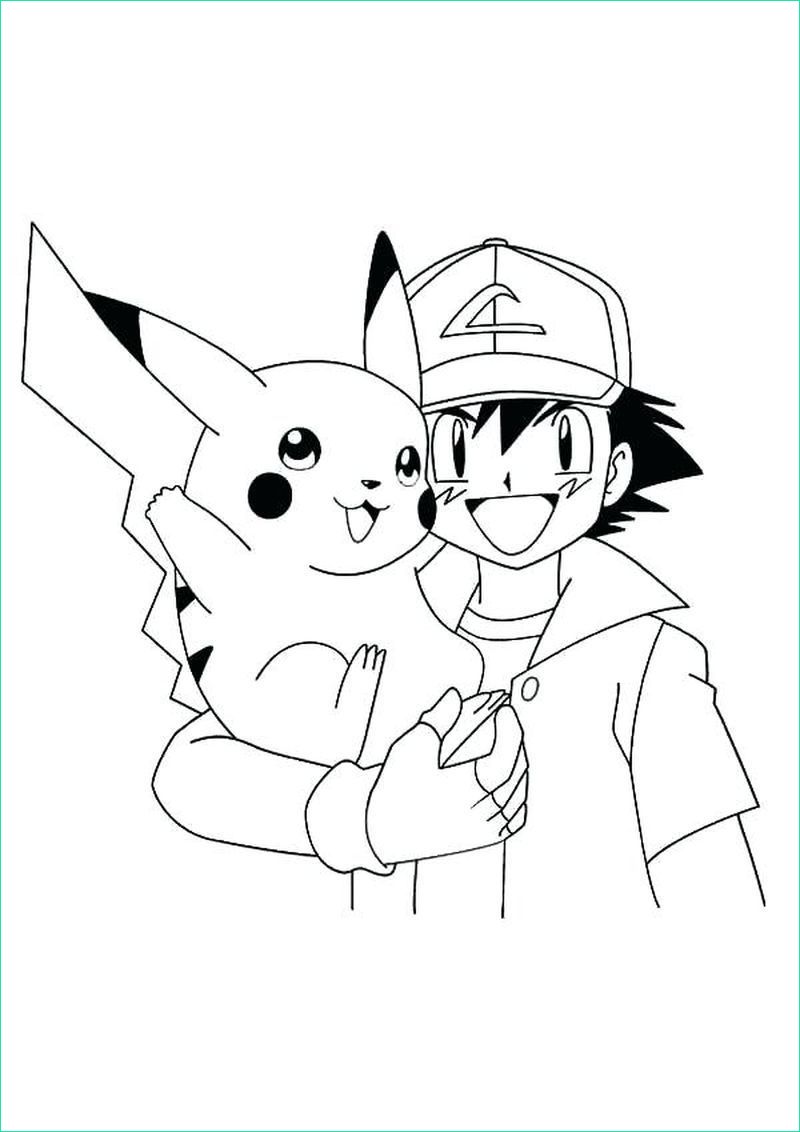 Pikachu à Colorier Bestof Photographie 50 Easy Pikachu Coloring Pages Ready to Print