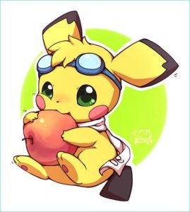 Pikachu Kawaii Dessin Impressionnant Stock Pokemon Picchu