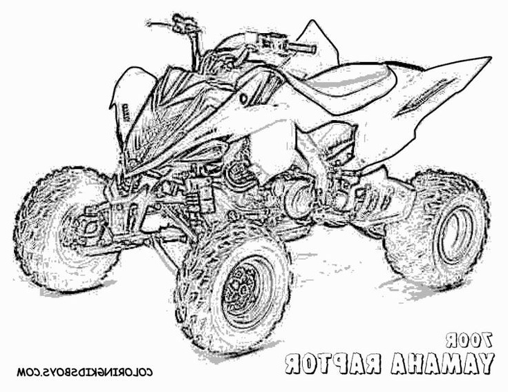 Quad Dessin Impressionnant Collection 4 Wheeler Coloring Pages Coloring Pages Pinterest