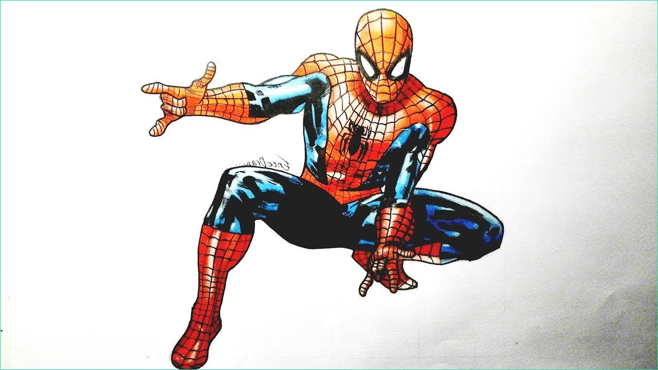 Spider Man Dessin Inspirant Photos Ment Dessiner Spiderman [tutoriel]