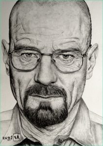 Walter White Dessin Luxe Photographie Walter White Breaking Bad by