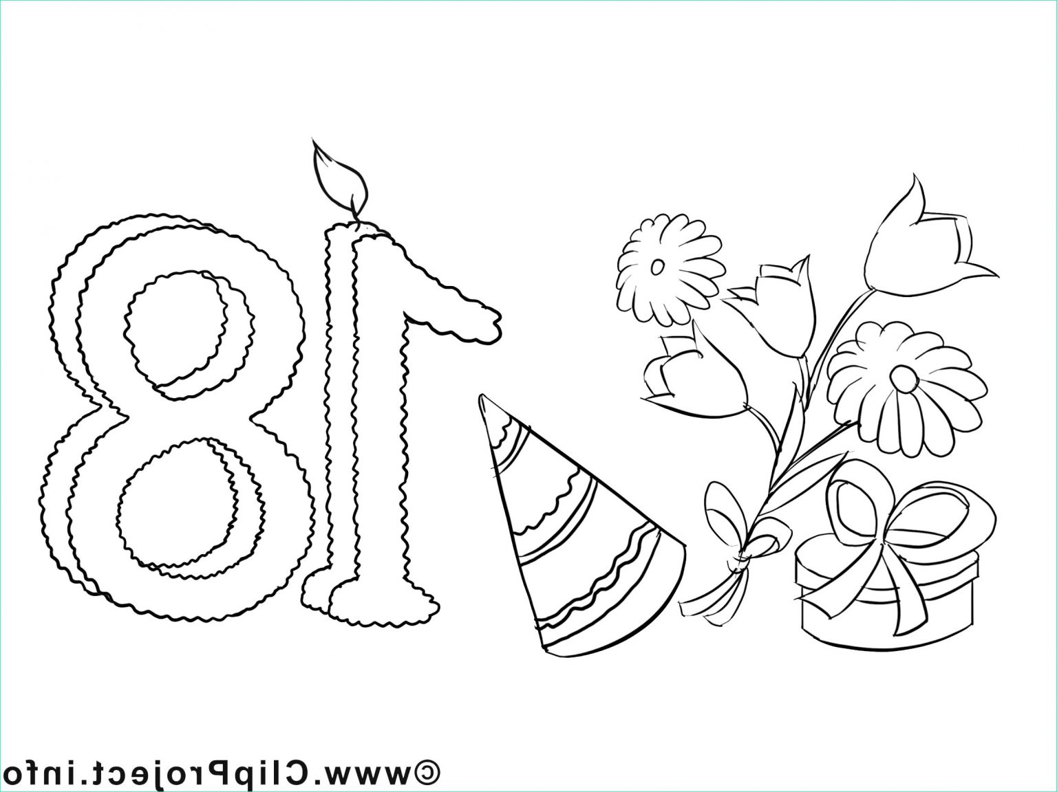 15 Beau De 18 Ans Dessin Galerie - Coloriage : Coloriage