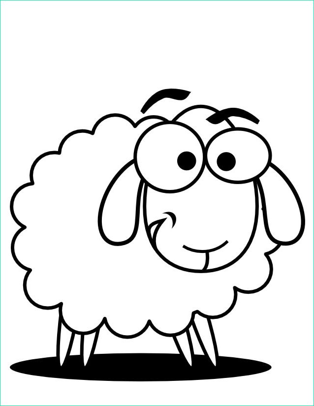 Animaux à Colorier Et Imprimer Beau Galerie Coloriage Mouton à Imprimer Gratuitement