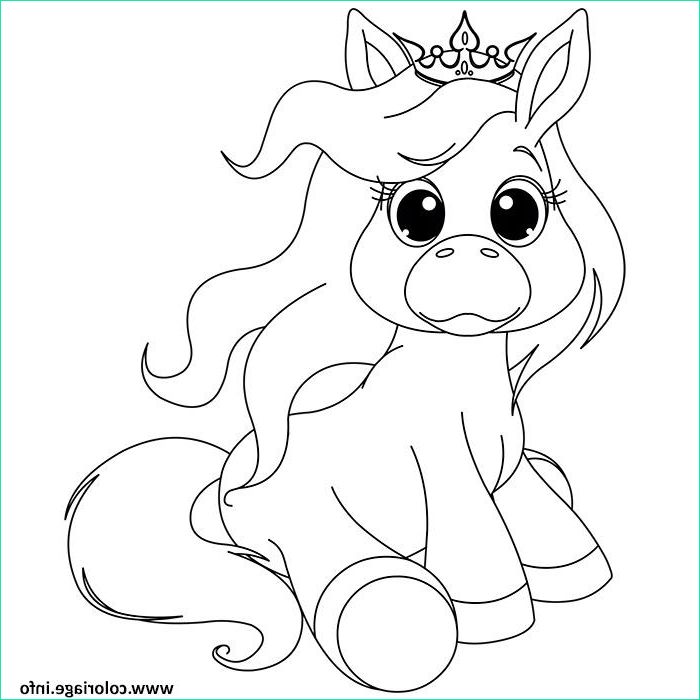 Coloriage Animaux Mignons Beau Collection Coloriage Animaux Mignon De Bebe Licorne Dessin