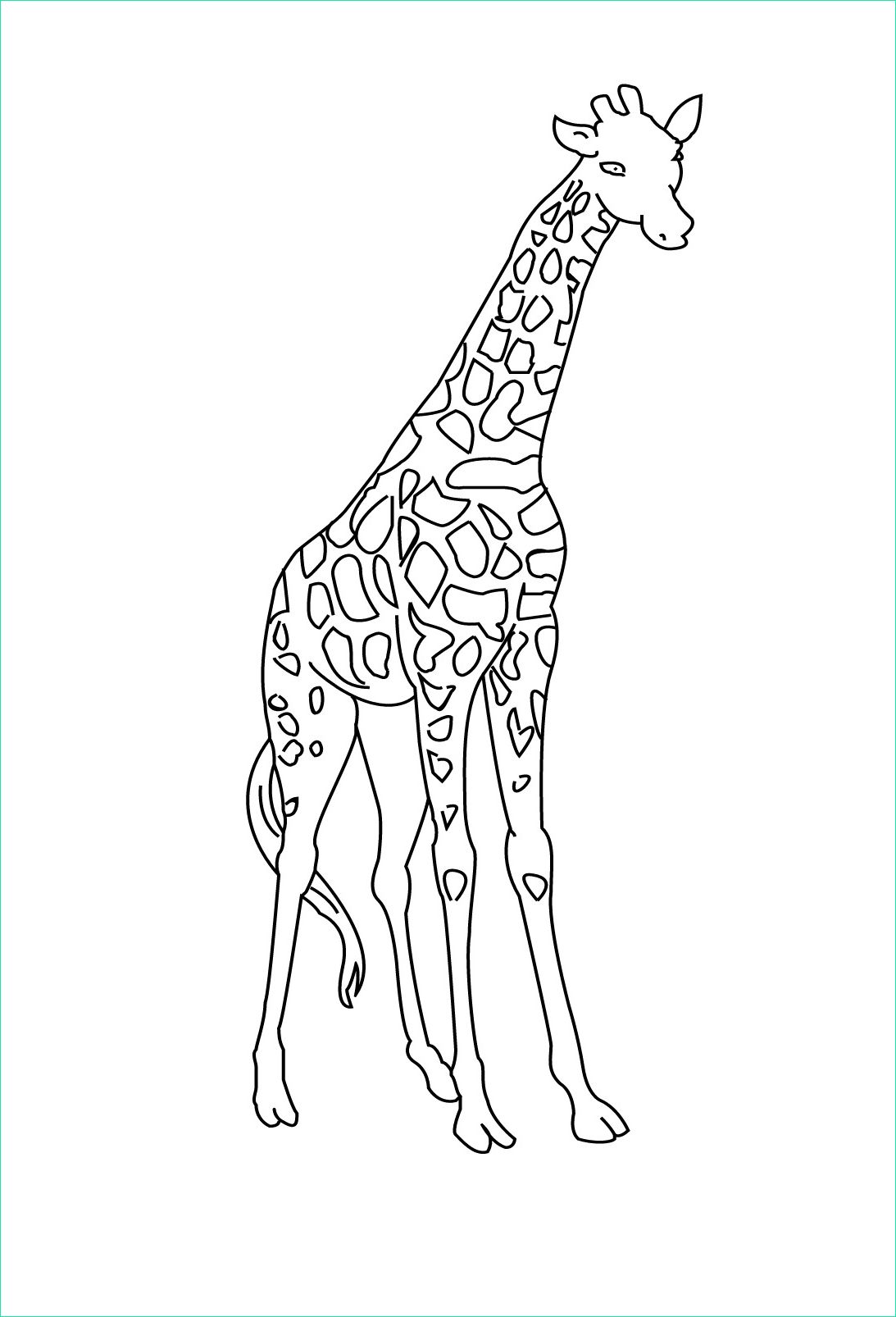 Coloriage Animaux Sauvage Impressionnant Stock Coloriage Animaux Sauvages A Imprimer Gratuit