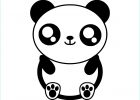 Coloriage Dessin Kawaii Élégant Collection Coloriage Kawaii Panda Dessin
