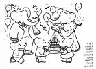 Coloriage Famille Cool Image Magique Babar Facile Coloriage Magique Coloriages Pour