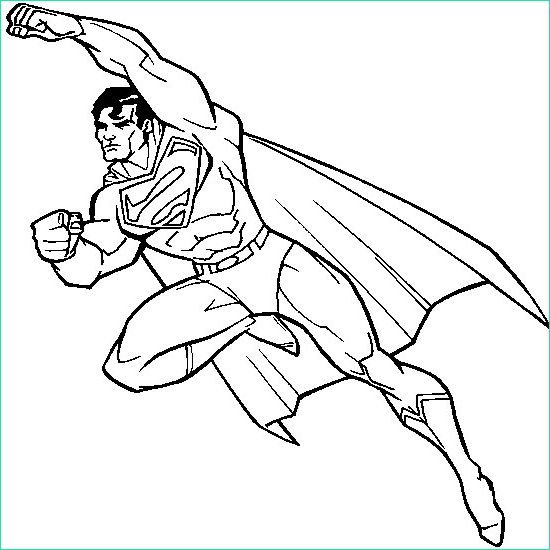 Coloriage Flash Gordon Luxe Images Superman Dibujos Para Colorear