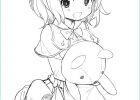 Coloriage Kawaii Fille Beau Collection Cette Petite Fille A De L Energie A Revendre