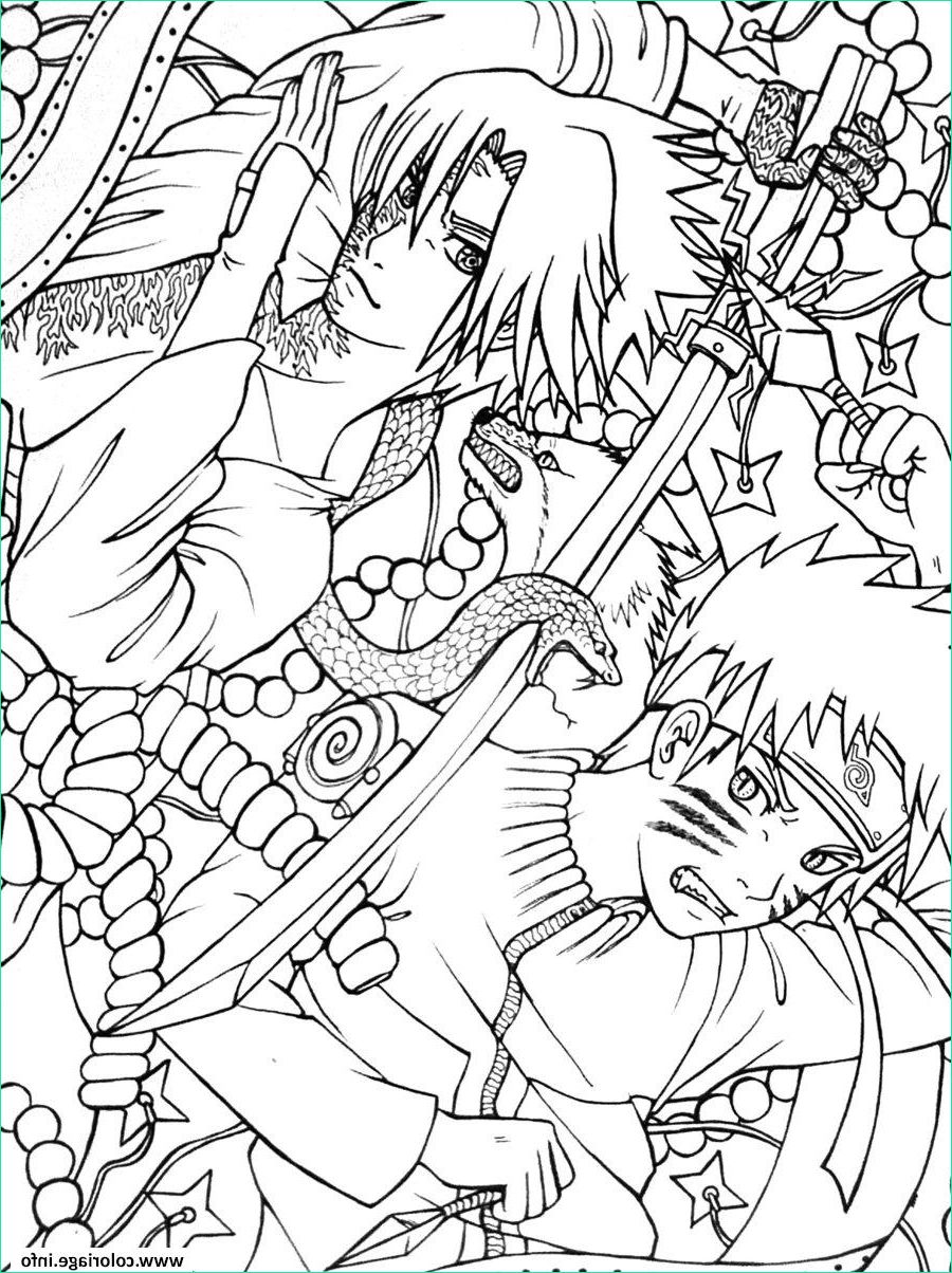 Coloriage Manga Naruto Beau Galerie Coloriage Manga Naruto 46 Dessin