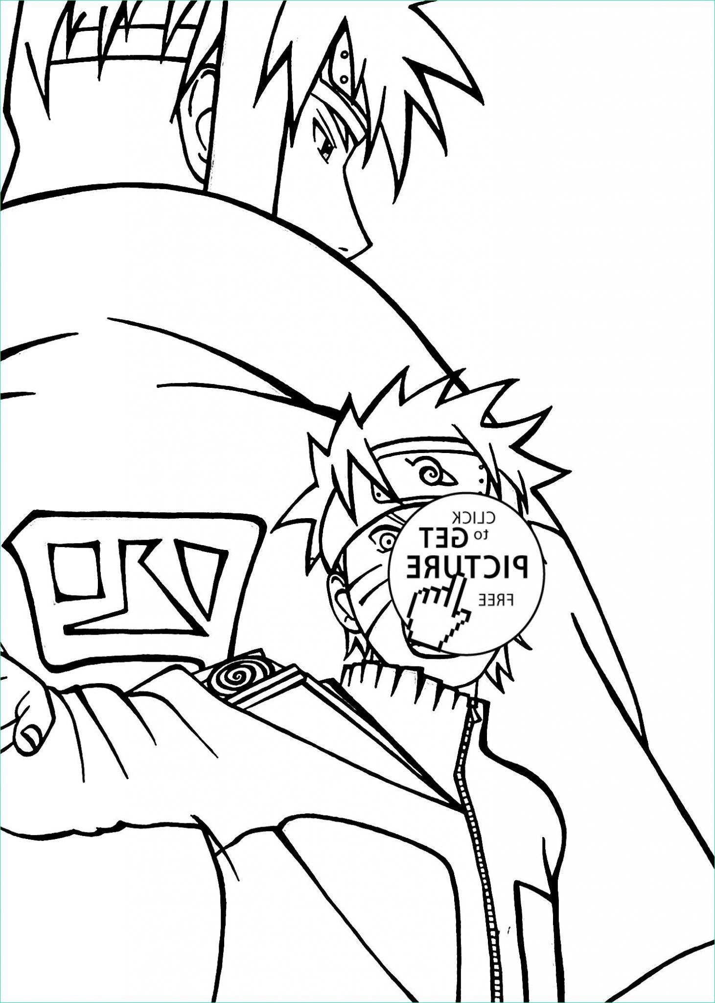 Coloriage Manga Naruto Bestof Photos Naruto Uzumaki Coloring Pages for ...