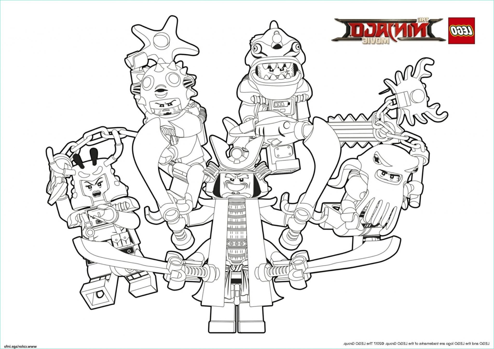 Coloriage Ninjago Saison 8 Élégant Photos Coloriage Ninjago Le Mechants