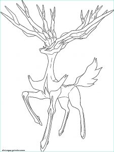 Coloriage Pokemon Xy Inspirant Photographie Xerneas Pokemon Legendary Generation 6 Coloring Pages