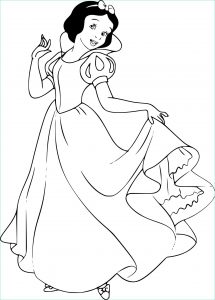 Coloriage Princesse Blanche Neige Cool Collection Coloriage Blanche Neige à Imprimer Gratuit