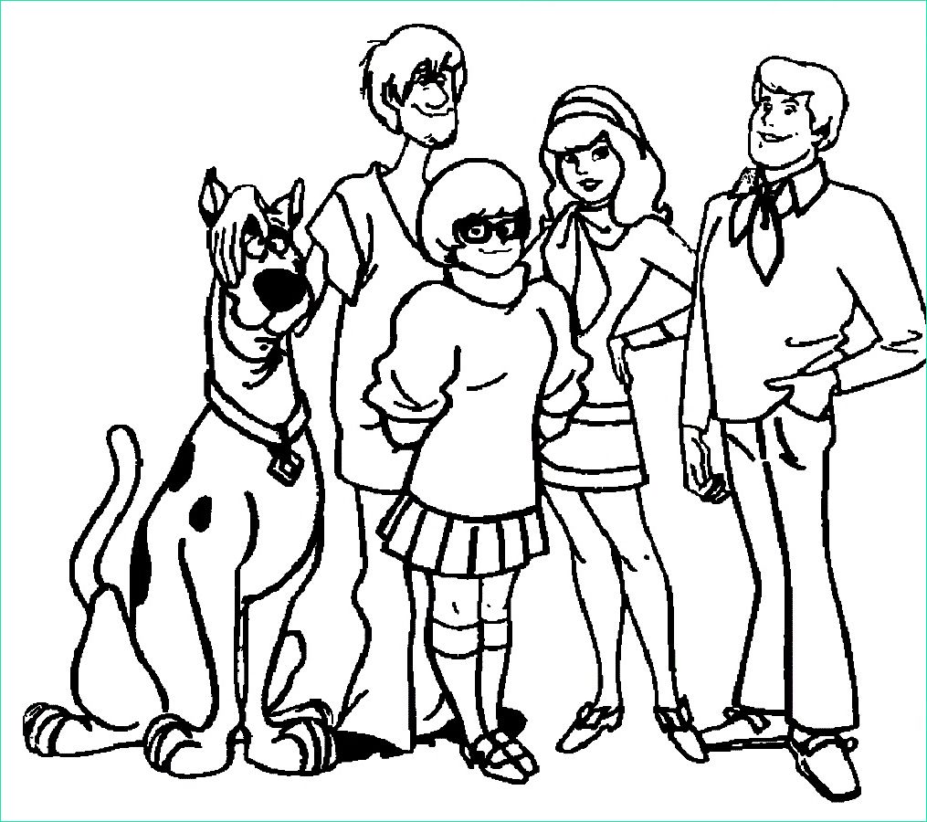 Coloriage Scooby Doo Unique Collection Coloriage Scooby Doo à Imprimer Pour Les Enfants Cp