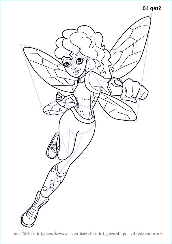 Coloriage Super Hero Girl Nouveau Galerie Learn How to Draw Bumblebee From Dc Super Hero Girls Dc