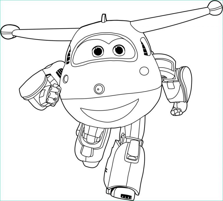 Coloriage Super Wings Unique Photos Coloriage De Jett Des Super Wings ...