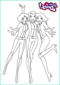 Coloriage totally Spies à Imprimer Bestof Photos totally Spies Unite Coloring Picture for Kids