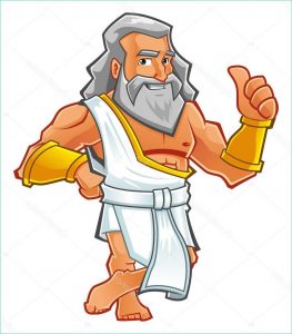Coloriage Zeus Bestof Photos Caricature De Dieu Zeus Image Vectorielle Par Rockcodile