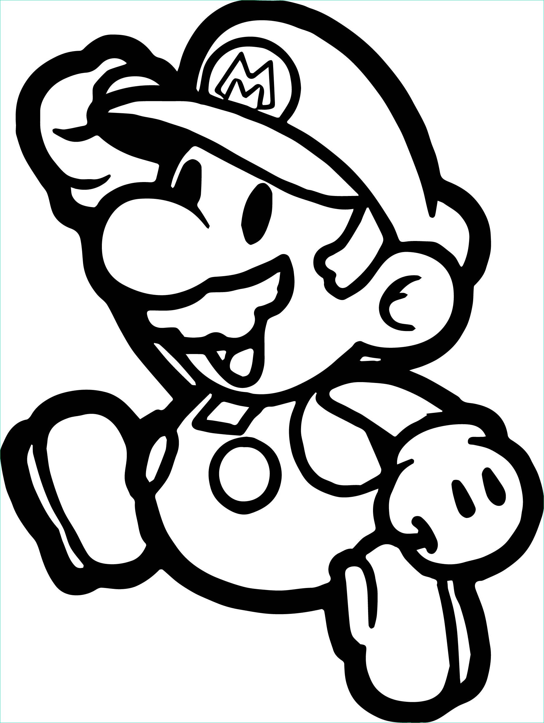 Coloriages Mario Unique Collection Super Paper Mario Coloring Pages at Getcolorings
