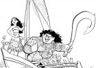 Dessin à Colorier Vaiana Beau Galerie Moana to Color for Kids Moana Kids Coloring Pages