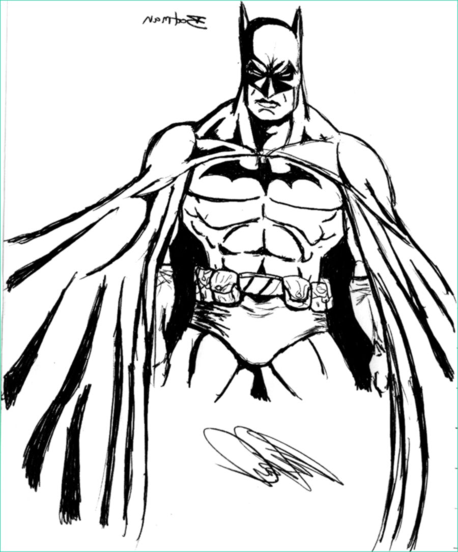 Dessin A Imprimer Batman Élégant Galerie Coloriages à Imprimer Batman Numéro