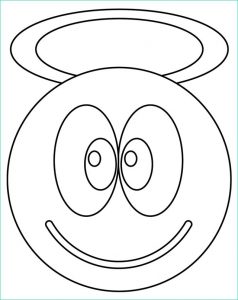 Dessin A Imprimer Smiley Beau Collection Smiley Ange Dory Coloriages