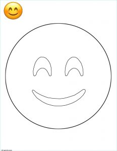 Dessin A Imprimer Smiley Bestof Stock Coloriage Emoji Smiley Face Smiley Jecolorie