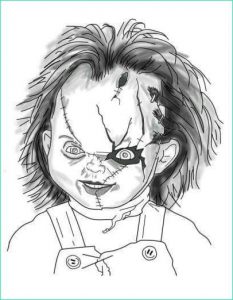 Dessin Chucky Impressionnant Images 13 Classique Coloriage Chucky Graph Coloriage