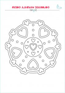 Dessin Coeur Mandala Luxe Images Mandala Coeur à Colorier Facile Momes
